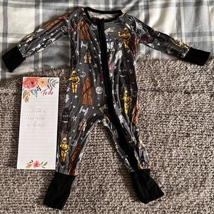 Little Sleepies May the Force Be With You Star Wars Zippy pajamas